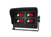 Carleader 7 Inch Waterproof Quad View Heavy Duty Vehicle Monitor With Bulge Buttons