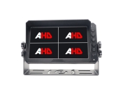 Carleader 7 Inch 4CH Quad Display AHD Heavy Duty Vehicle Backup Monitor