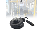 Carleader Starlight 180 Degree Ultra Wide Angle AHD In-Vehicle Dome Camera for In-vehicle Security Surveillance