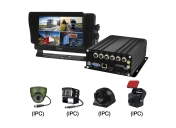 4CH 1080P IPC HDD Vehicle NVR