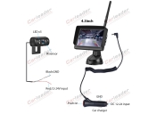 The advantage of 2.4 Analog Wireless truck/bus Monitors: