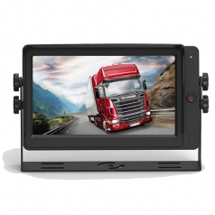 7 inch Rear View Car Monitor With 2CH Video Inputs