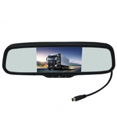 5 inch TFT LCD Mirror Monitor With Stalk Bracket
