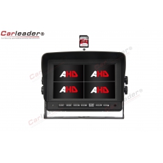 7 inch 4CH Quad View AHD Vehicle Monitor with DVR Function
